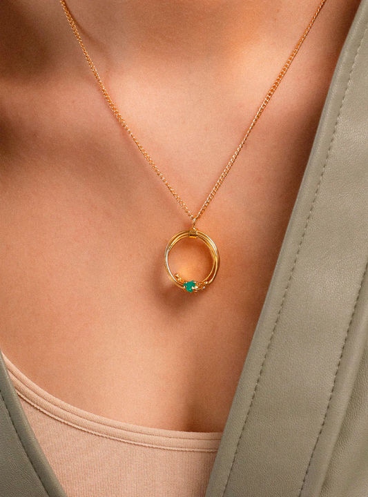 Collar Geo Charm