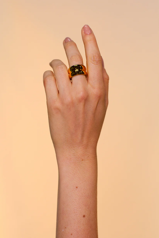 Anillo Beat Doble Gold