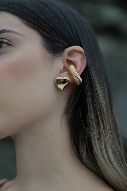 Aretes Heart Gold