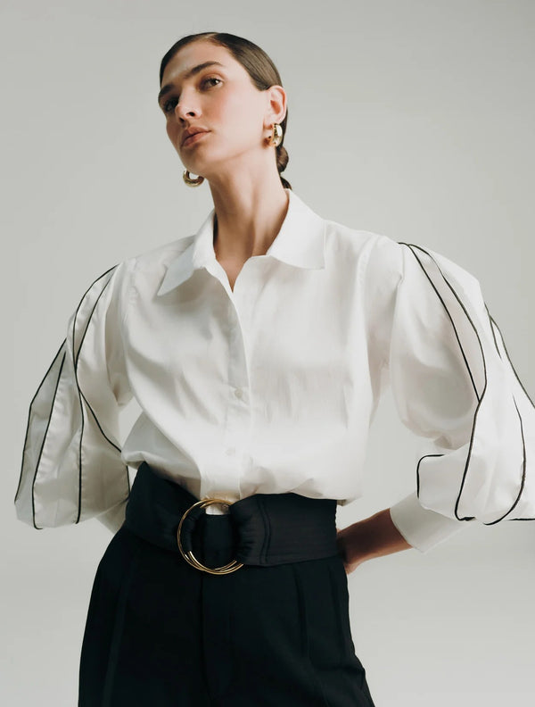 Blusa Anforas Blanco