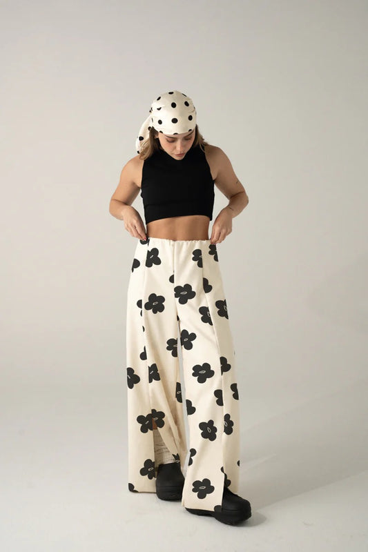 Pantalon Esencial Flor Chunky