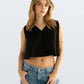 Camisa Basica Corta Negro