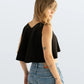 Camisa Basica Corta Negro