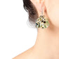 Aretes Soplo M Verde