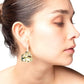 Aretes Soplo M Verde