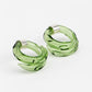 Aretes Remolino Verde