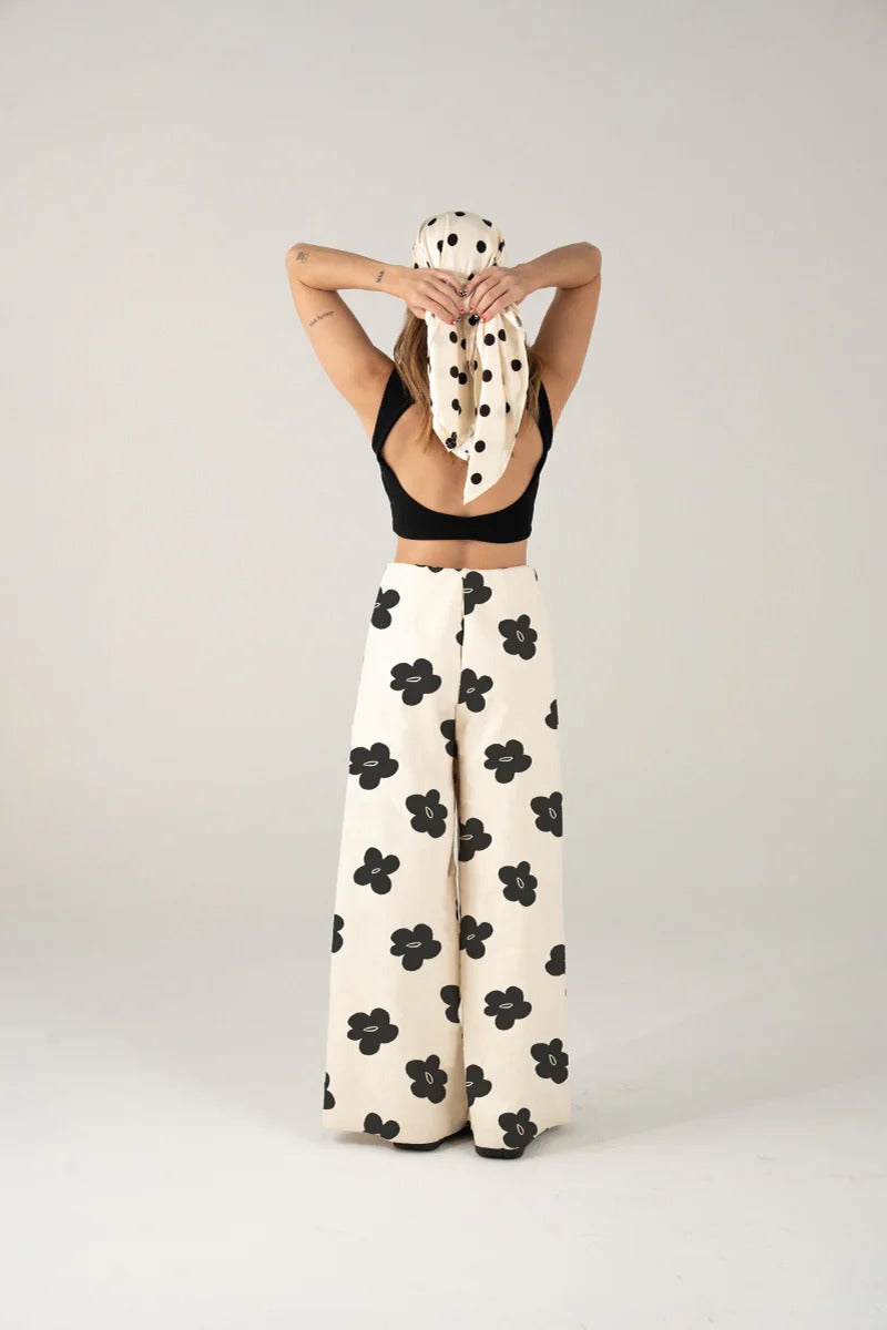 Pantalon Esencial Flor Chunky