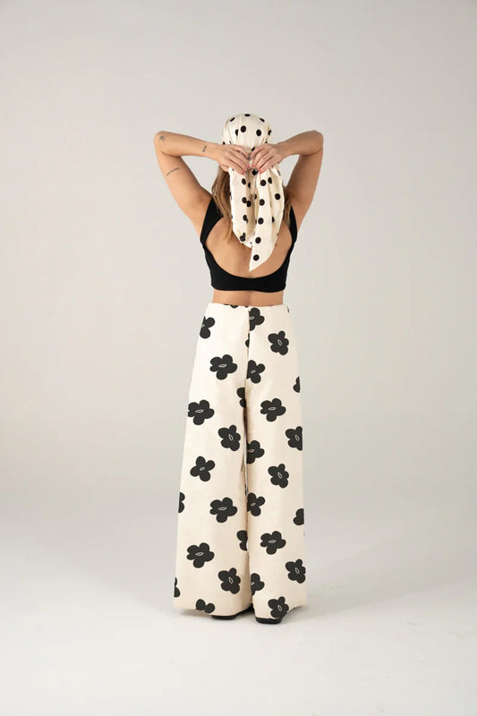 Pantalon Esencial Flor Chunky
