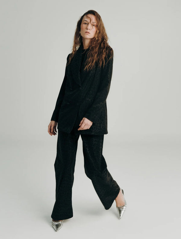 Pantalon Malbec Print Negro