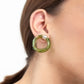 Aretes Remolino Verde