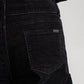 Jean Balloon Velvet Black