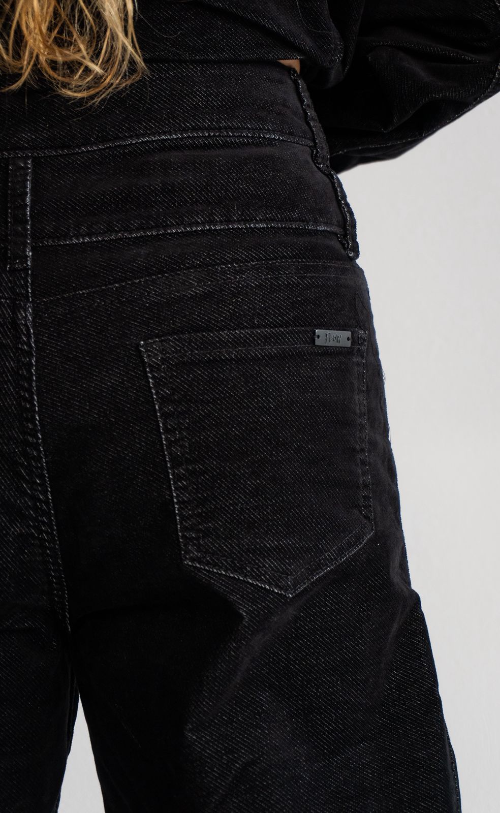 Jean Balloon Velvet Black