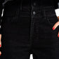 Jean Balloon Velvet Black