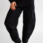 Jean Balloon Velvet Black
