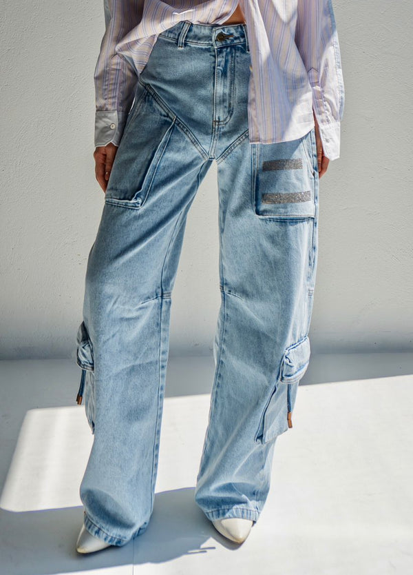 Jean No Pictures Blue
