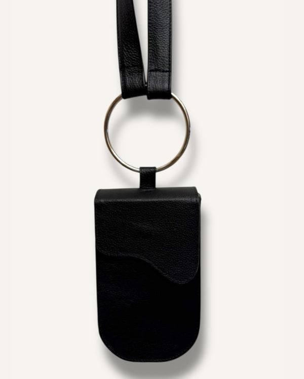 Cartera Lorenzo Color Negro Liso