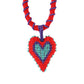 Necklace Long Love You Collar Rojo