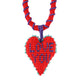 Necklace Long Love You Collar Rojo