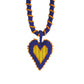 Collar Long Lucky Me Azul Oscuro