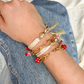 Pulsera Media Chain Dorada