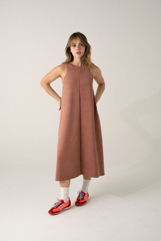 Vestido Siena Canela