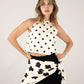 Top Cleo Flor Chunky