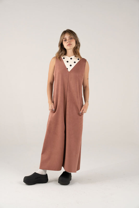 Vestido Serena Canela