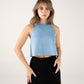 Top Cleo Baby Blue