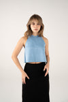 Top Cleo Baby Blue
