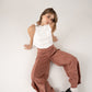 Pantalon Esencial Canela