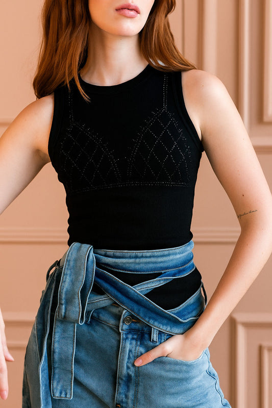 Top Bralette Black