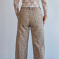 Top Mesh Flower White