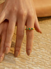 Anillo Maya 3 Stones