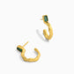 Aretes Maya Emerald